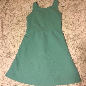 LOFT Size 00 Aqua Blue Dress